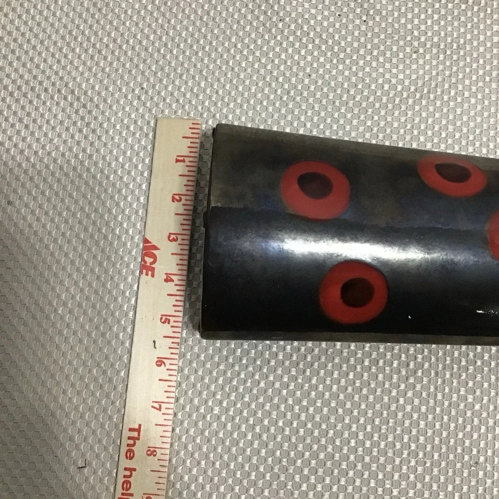 Large Abstract Vase Modern Art Glass Ceramic Hematite Decorative Unique‎